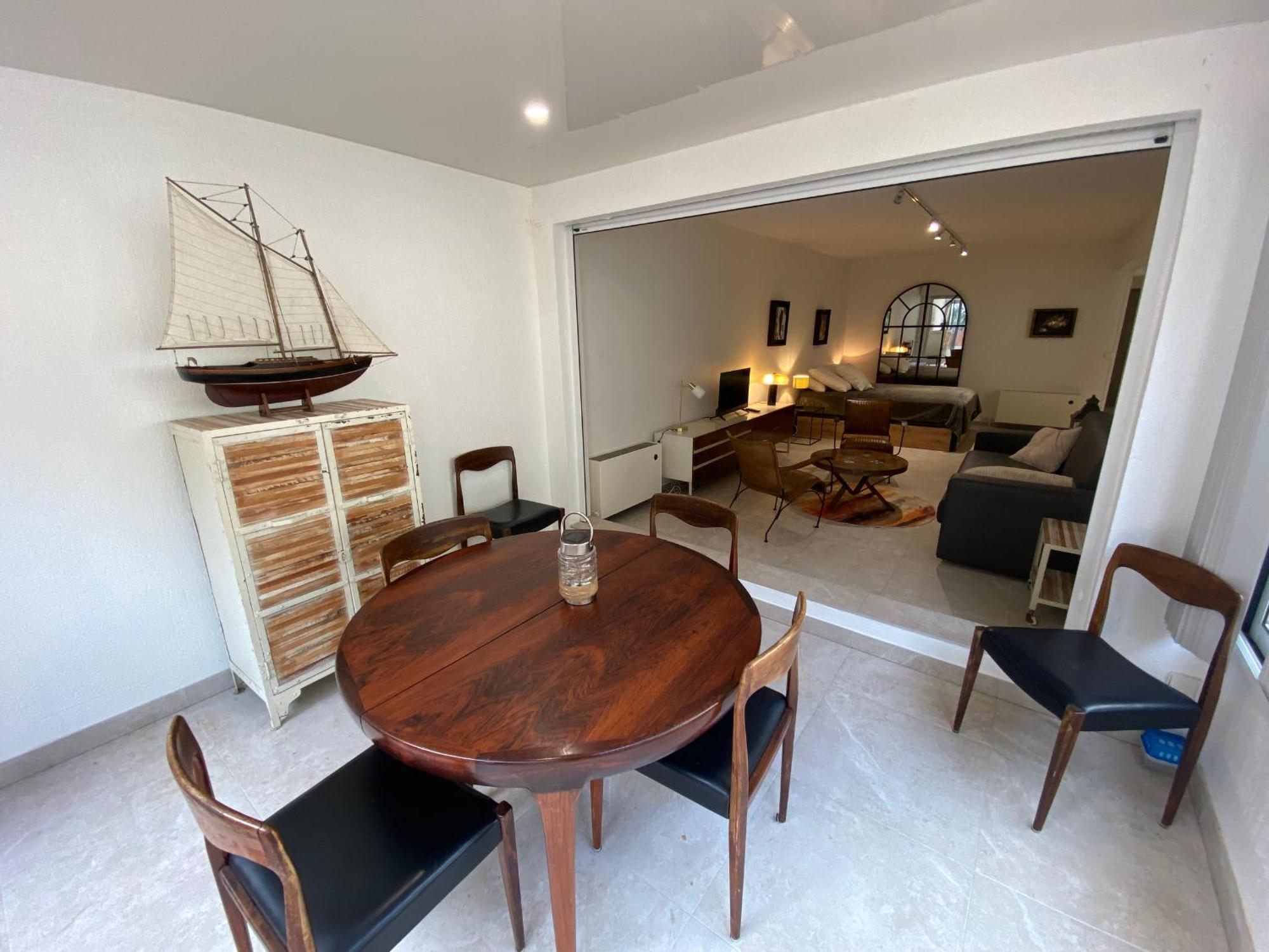 Studio Renove Avec Terrasse, A 100M De La Plage A Arcachon, Parking Prive Inclus - Fr-1-374-99 Buitenkant foto
