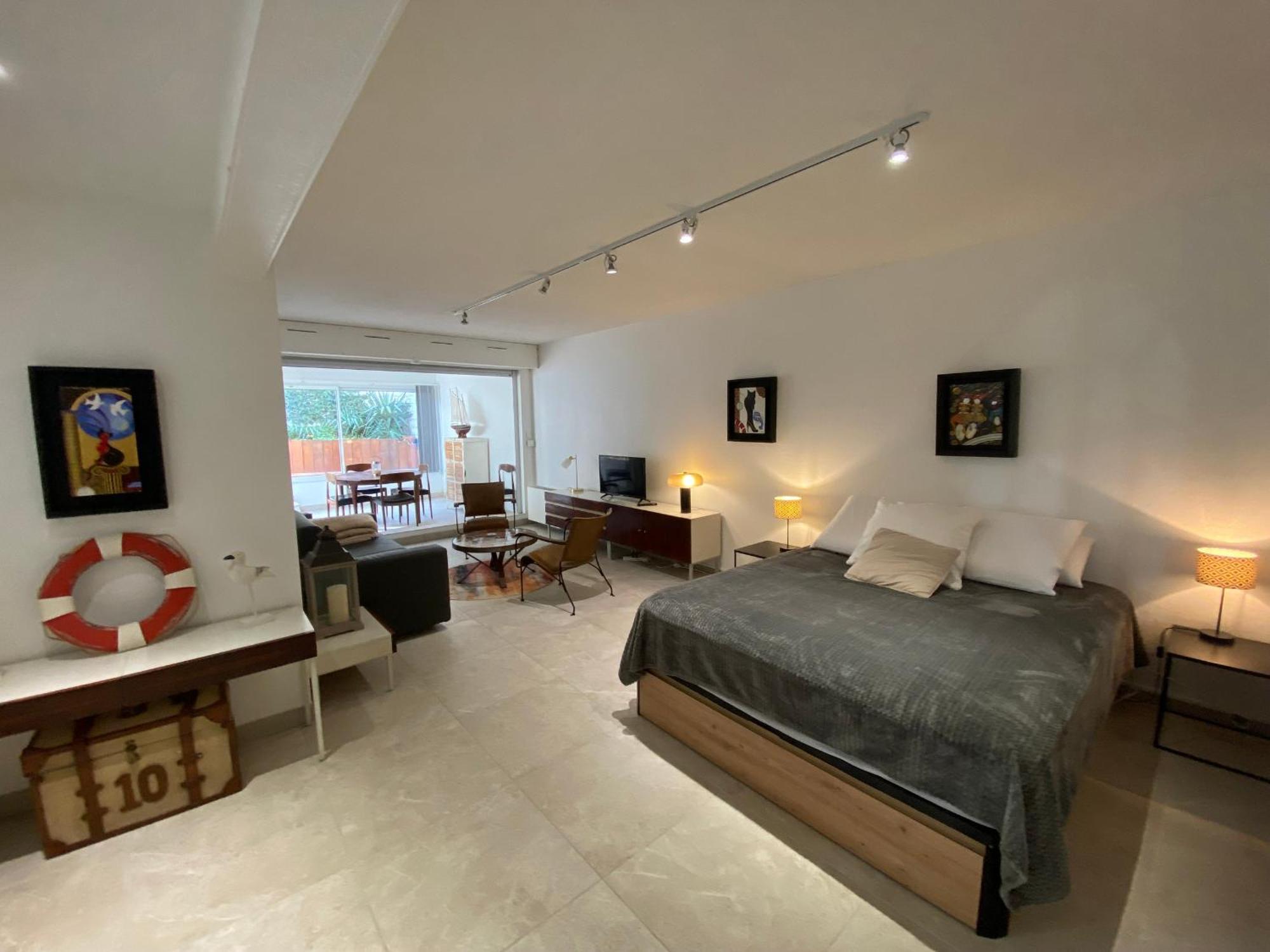 Studio Renove Avec Terrasse, A 100M De La Plage A Arcachon, Parking Prive Inclus - Fr-1-374-99 Buitenkant foto